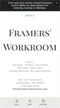 Mobile Screenshot of framersworkroom.com